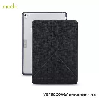 Moshi VersaCover for iPad ( 9.7＂) 多角度前後保護套黑