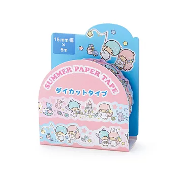 《Sanrio》雙星仙子花邊裝飾造型紙膠帶(夢幻海灘)