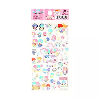 《Sanrio》雙星仙子和風夏日祭典貼紙(和紙)
