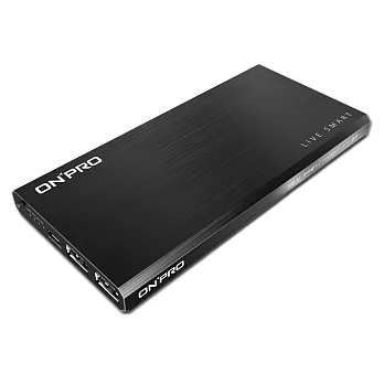 ONPRO 12000mAh 超急速充電 雙輸出行動電源 (MB-M12)黑色