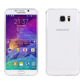 【BIEN】SAMSUNG Note5 超薄全透點紋軟質手機殼