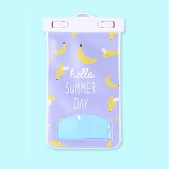 通用手機防水袋 繽紛可愛 海邊玩水衝浪玩水必備 手機專用防水袋 韓版防水套 手機套 防水套 可觸控 適用5.5吋大尺寸香蕉