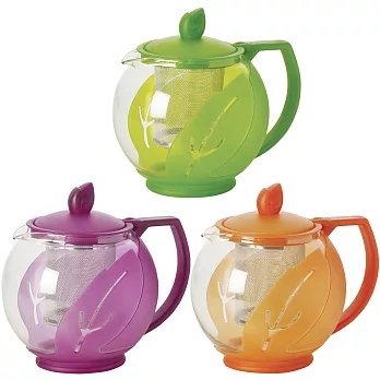 《EXCELSA》Foglia圓肚濾茶壺(葉子0.75L)