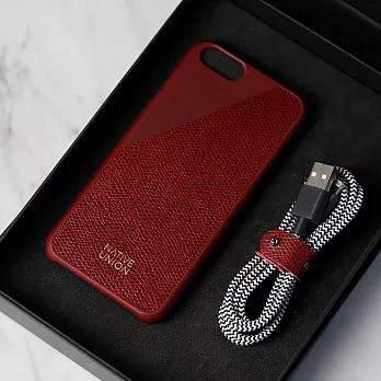 【iPhone 6s/6】Native Union 頂級時尚真皮配件禮盒波爾多紅