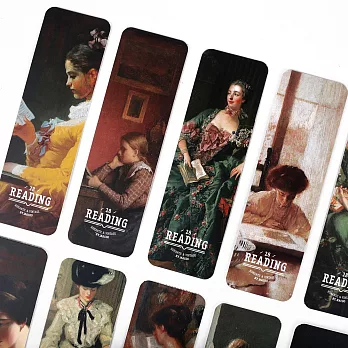 BY NACOO 繽紛主題書籤組-04 古典閱讀