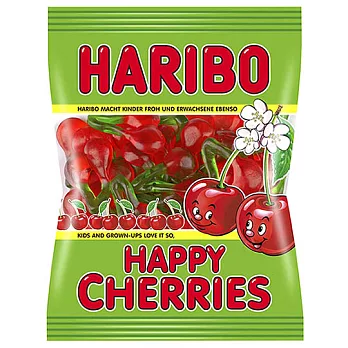 [HARIBO哈利寶] 櫻桃風味Q軟糖200g