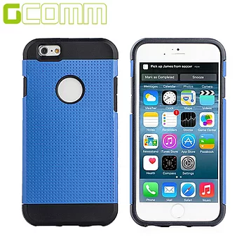 GCOMM iPhone6S/6 4.7吋 Slim Shield 圓薄盾甲保護殼青春藍