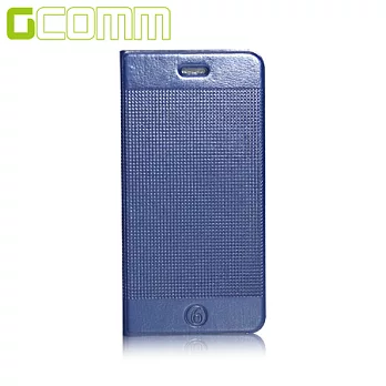 GCOMM iPhone6S/6 4.7吋 時尚凹凸圓點超纖皮套優雅藍