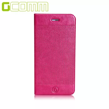 GCOMM iPhone6S/6 4.7吋 時尚凹凸圓點超纖皮套嫩桃紅