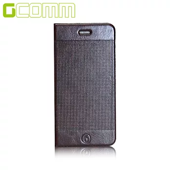 GCOMM iPhone6S/6 4.7吋 時尚凹凸圓點超纖皮套深咖啡