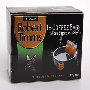 【澳洲第一品牌-Robert Timms】義式濾袋咖啡 (18入/盒)
