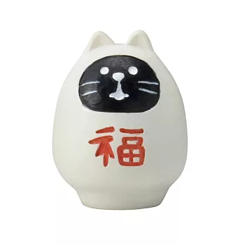 【DECOLE】concombre_貓達摩--白