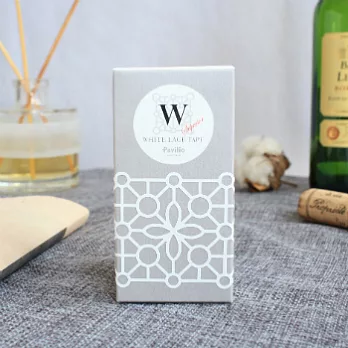 日本PavilioLaceTape風格膠帶_蕾絲系列_綺麗泡泡(White Bubble)