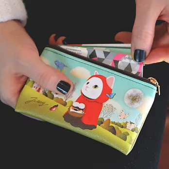 Jetoy , 甜蜜貓 卡片 零錢包_Red hood