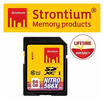 力鍶 Strontium NITRO UHS-1 Class10 SDXC 64GB 高速SD相機記憶卡