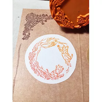 《根本印舖》抓夢貓（巷弄日常印章）