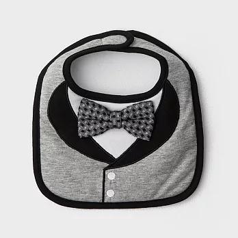 [美國Frenchie MC]燕尾服點點立體領結圍兜(小)