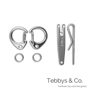 美國 TEC Accessories P-7 背夾扣鑰匙圈 (2入組)