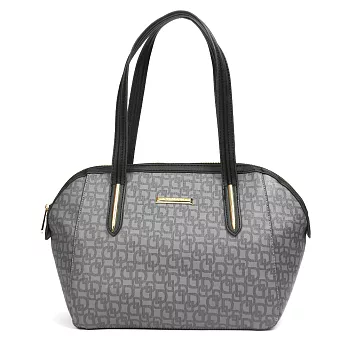 CHENSON 經典D緹花系列 手提肩背包 灰(CG80193-2)