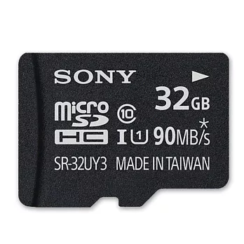 SONY microSDHC SR-UY3A 90 MB/s記憶卡 32GB