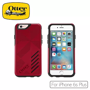 OtterBox iPhone6s Plus 型動者系列保護殼豔紅黑52887
