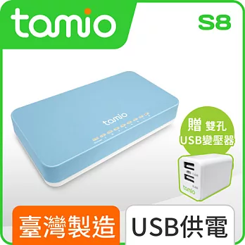 TAMIO S8-USB供電Giga網路交換器