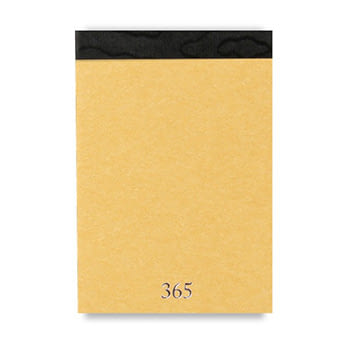 365 notebook A7 芥子色