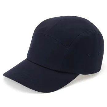 [MUJI無印良品]撥水加工有機棉棒球帽深藍