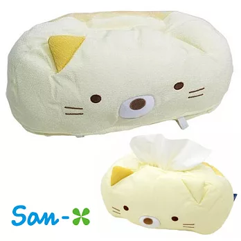 【日本進口正版】San-X 角落生物/角落公仔 日式和風 面紙套 -小貓