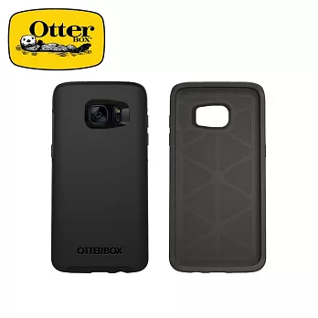 OtterBox Galaxy S7 edge炫彩幾何系列保護殼純黑53097