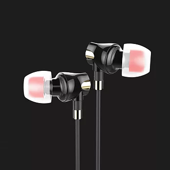 JOYROOM JR-E105創意陶瓷入耳式耳機黑色