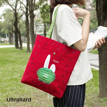 Ultrahard 月見兔A4肩背包系列- 西瓜的狂想