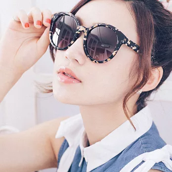 【Naughty Sunday】太陽眼鏡墨鏡 DIAMOND-Q(金迷黑)