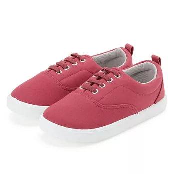 [MUJI無印良品]兒童有機棉足感舒適帆布鞋深藍