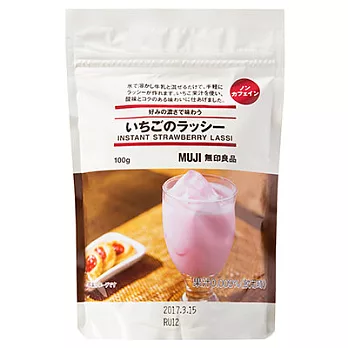 [MUJI無印良品]風味沖泡飲品/草莓奶昔100g