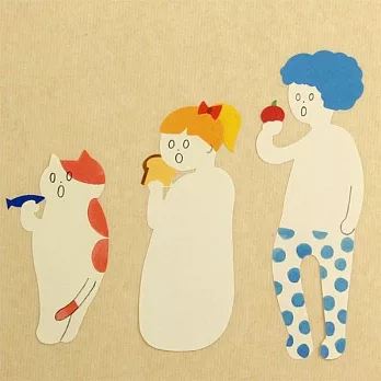 【AIUEO】懶懶便籤組(貪吃貨)