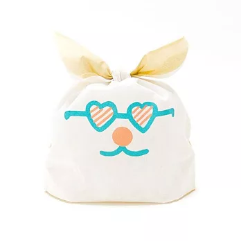 【AIUEO】兔子耳朵禮物袋(眼鏡兔)