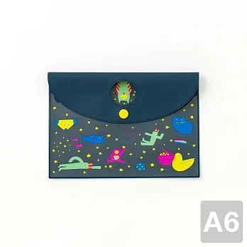 【AIUEO】A6文件收納袋(宇宙趴踢)