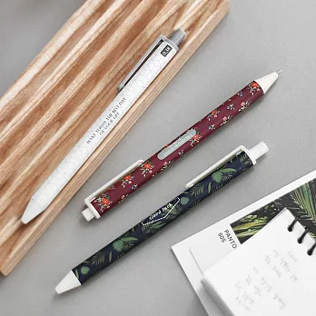 ICONIC 0.38叩叩樂原子筆V3-01 幾何白