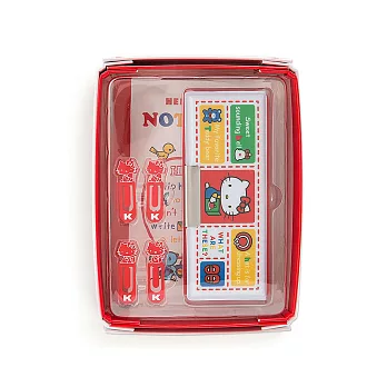 《Sanrio》HELLO KITTY迷你文具禮盒組(復古圖案)