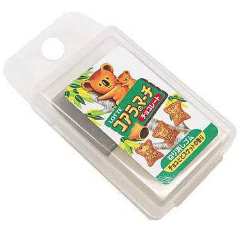 【日本製！】趣味の文房具！人氣零食~ 橡皮擦【樂天小熊餅乾款！】