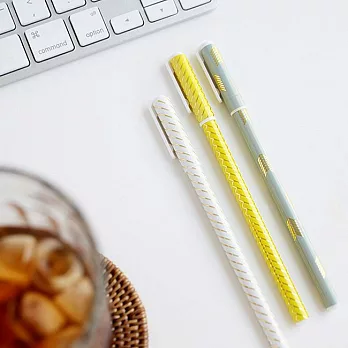 Livework 粉漾燙金0.5油性原子筆-Q