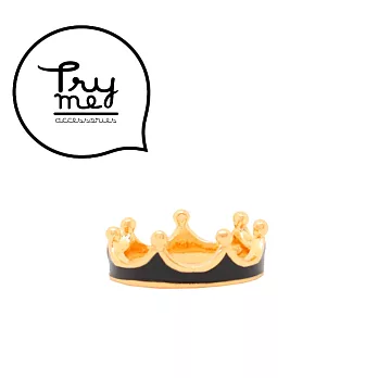 Try Me 公主皇冠尾戒黑色