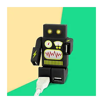 英國 Mustard USB HUB - 機器人(黑)