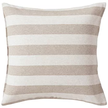 [MUJI 無印良品]有機棉天竺粗紋抱枕套/43/混米43×43cm用