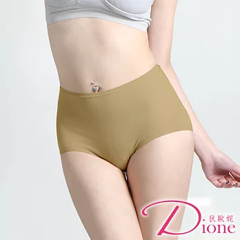 Dione 狄歐妮 加大全棉內褲-超彈高腰包臀-P16703Q-膚色