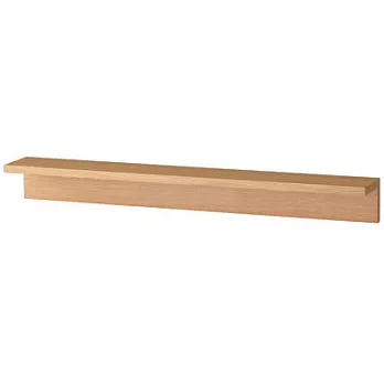 [MUJI無印良品]壁掛家具/L型棚板88cm/橡木