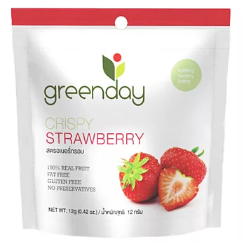 Greenday 草莓凍乾12g