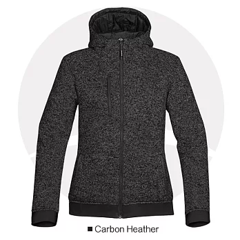 【加拿大STORMTECH】DFZ-1W雙面穿針織防風保暖機能外套-女S黑色