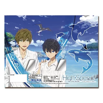Free!High Speed-卡貼-藍色漂流
